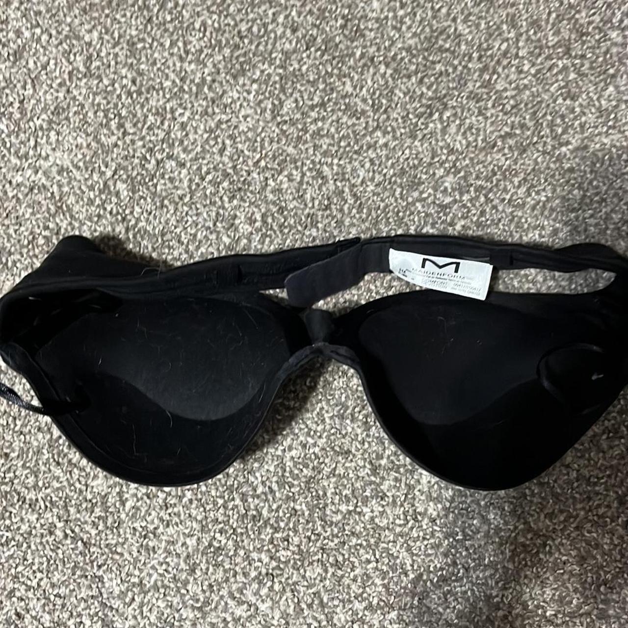black strapless bra maidenform 34A never - Depop