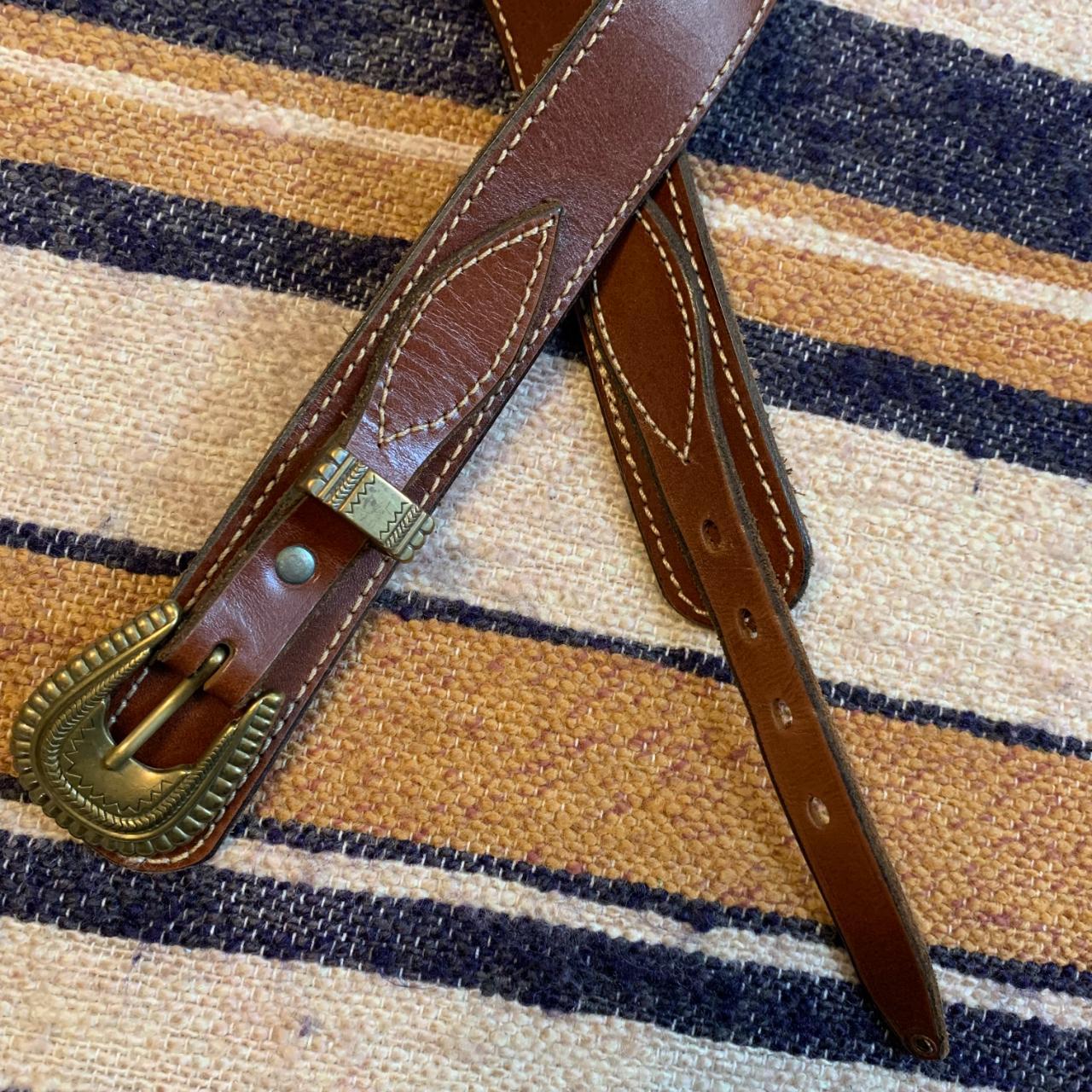 Hobbs leather outlet belt