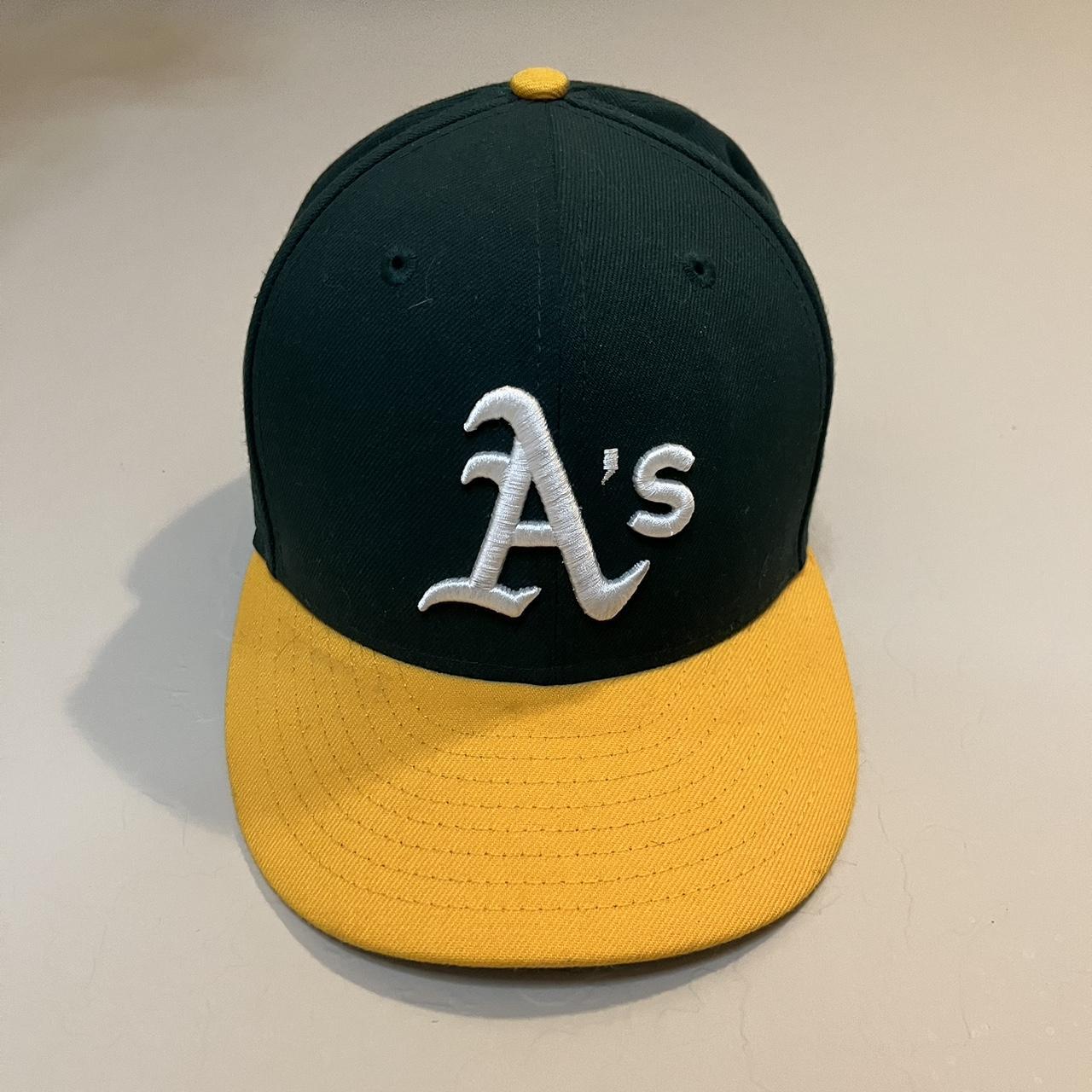 Oakland athletics fitted 7 1/2 cap - Depop