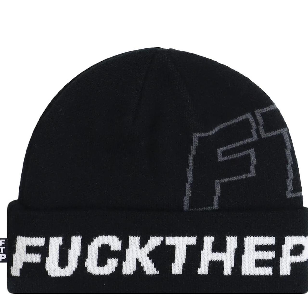 送料無料 通販 Fuckthepopulation FTP spell Depop | beanie out 帽子