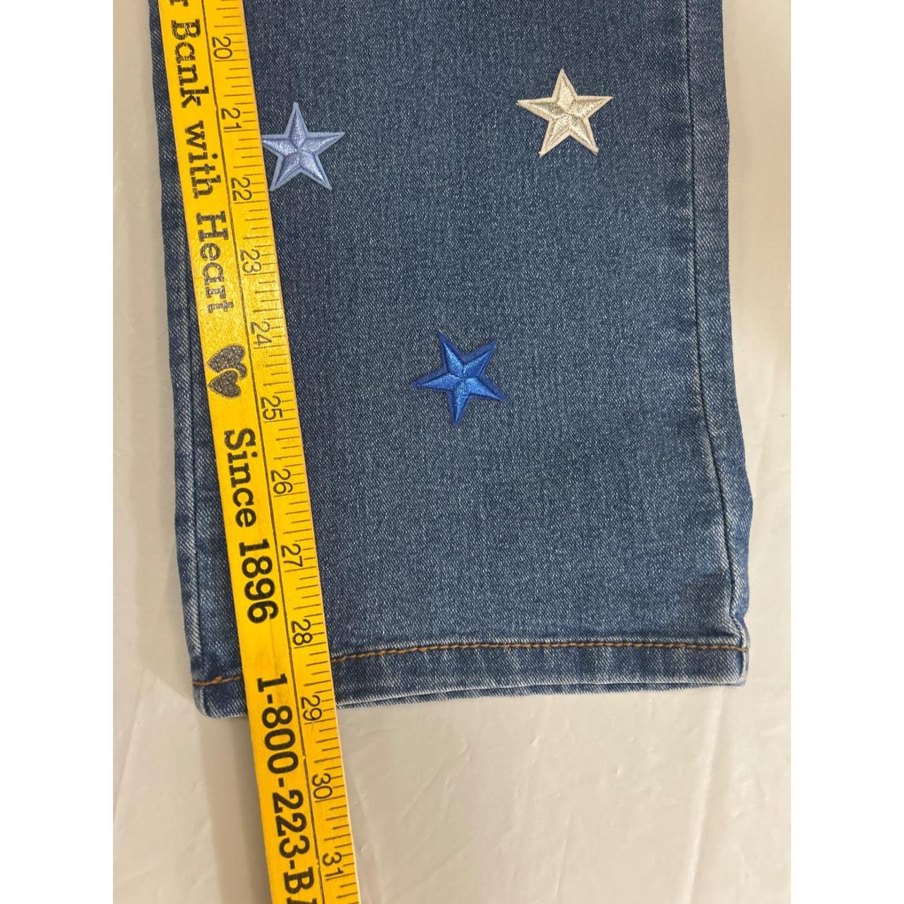 Basic Editions Women's Straight leg Embroidered J… - image 5