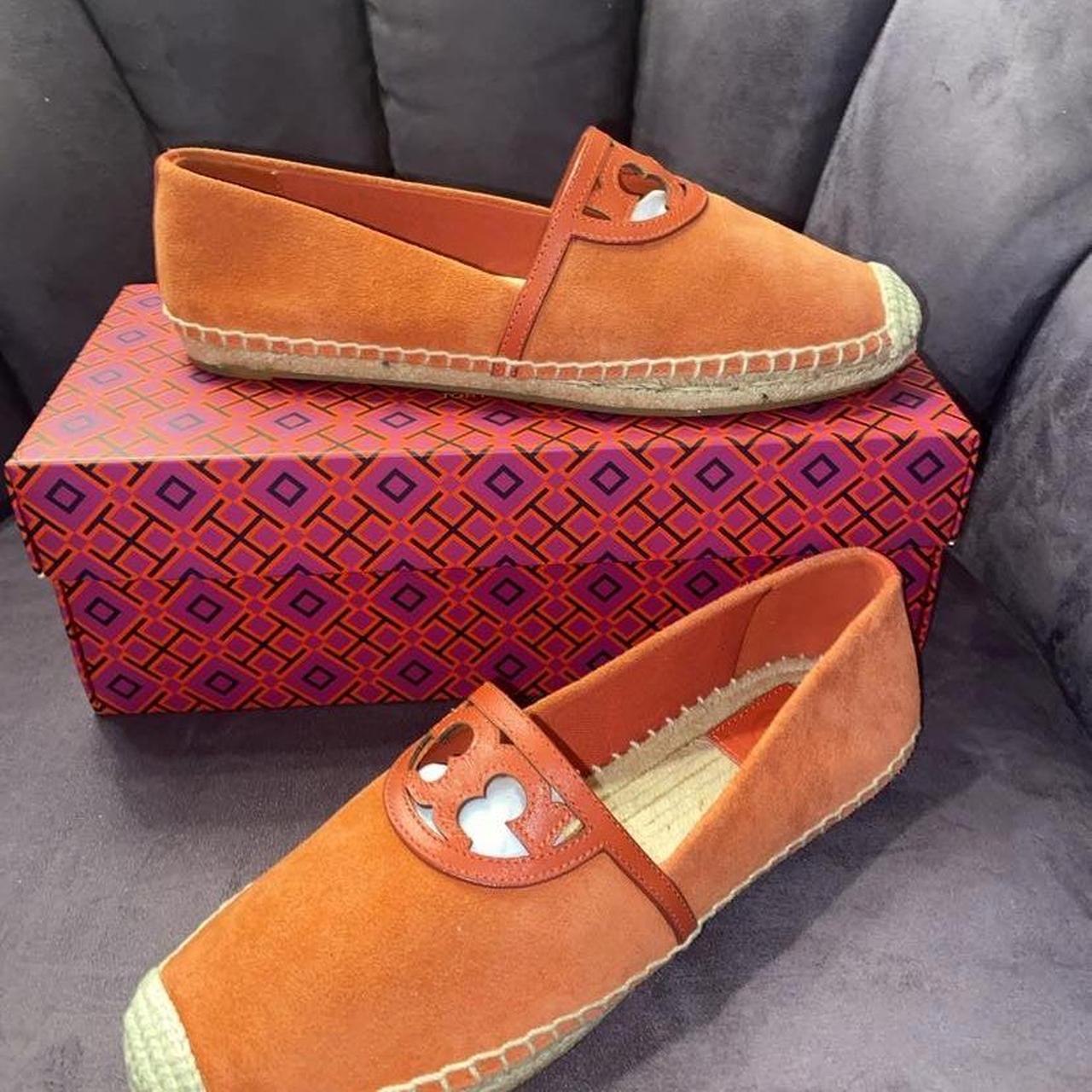 Tory burch hot sale red espadrille