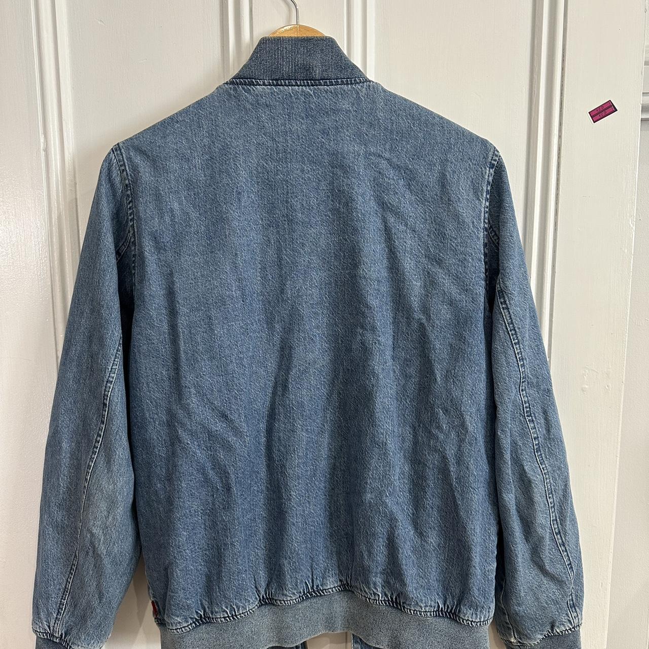 Levi’s Denim Bomber Jacket - Size S - Depop