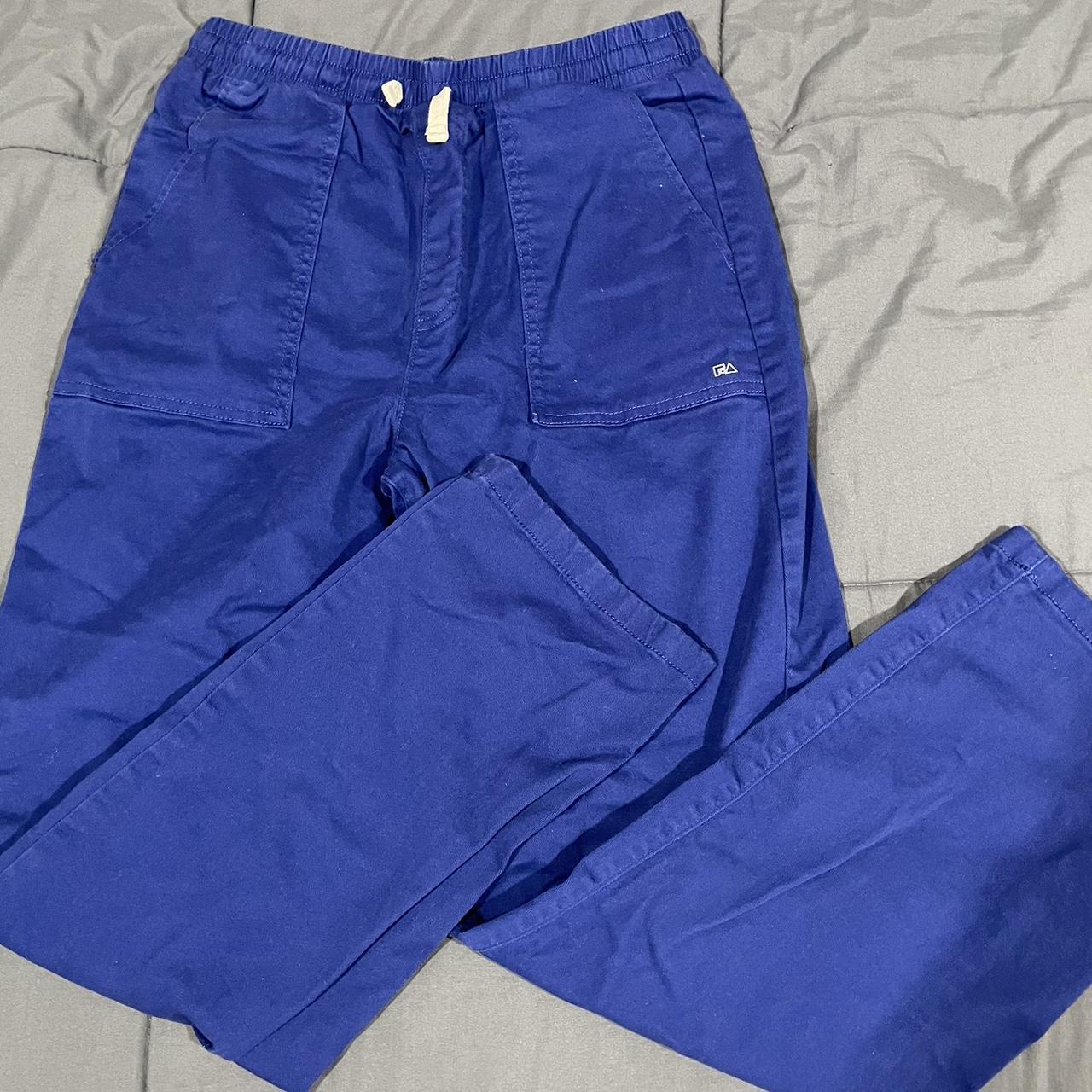 Blue free assembly pants - Depop