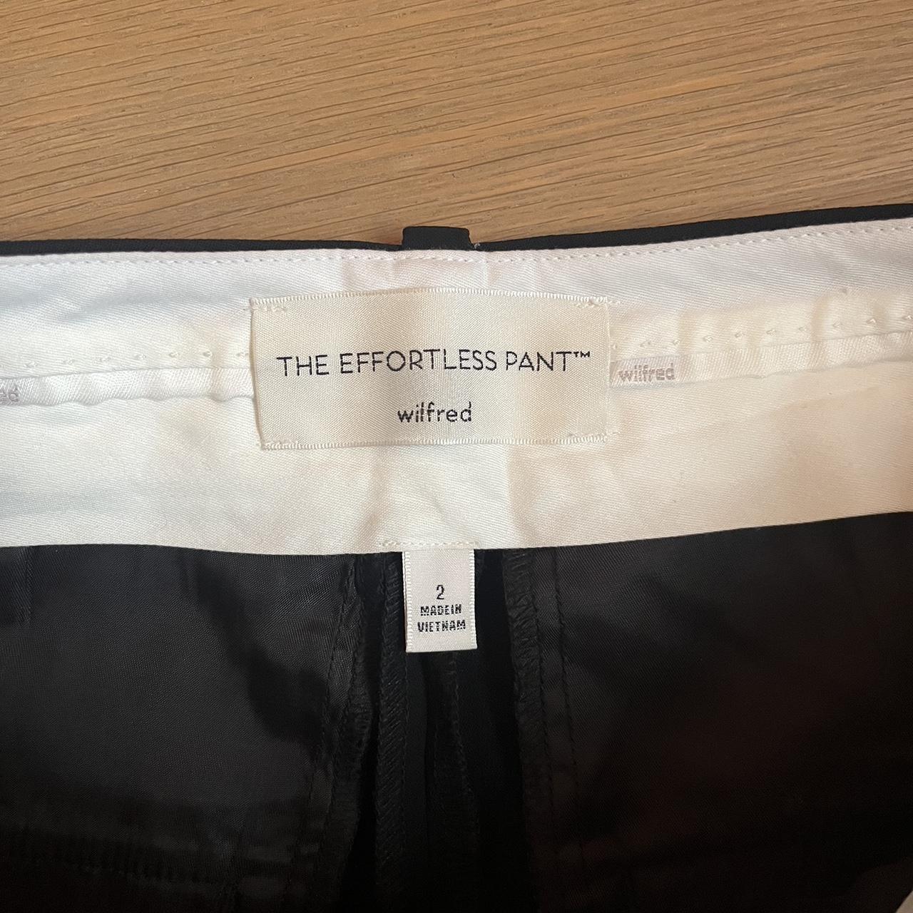 Black Aritzia effortless pants - Depop