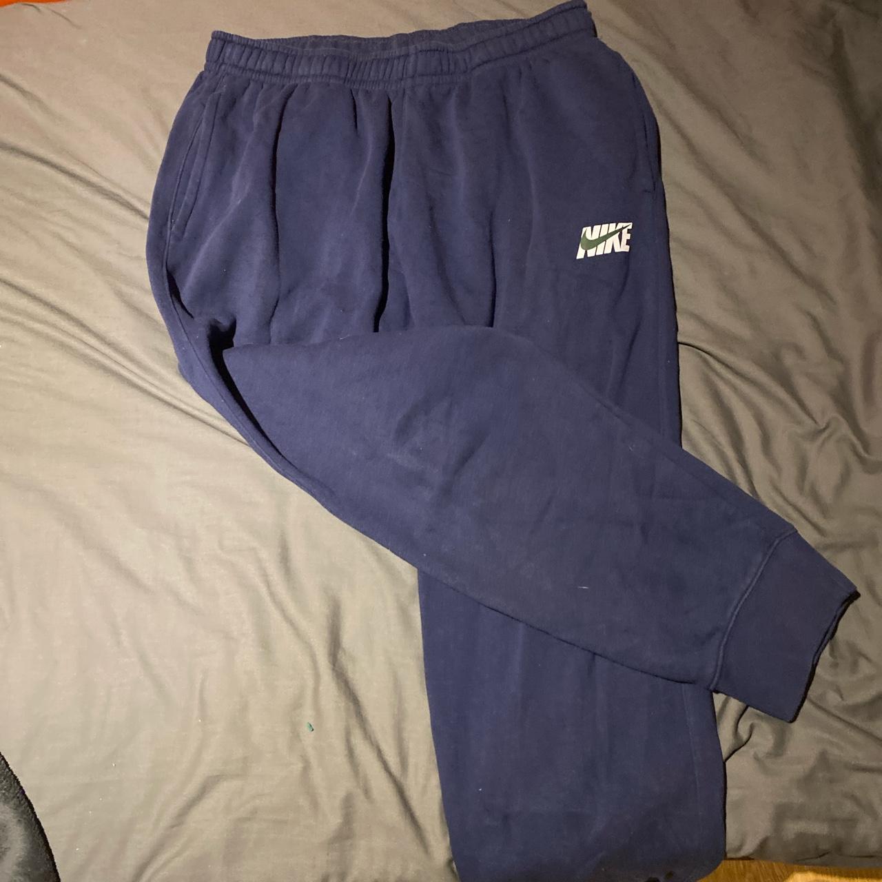 Navy Nike joggers Depop