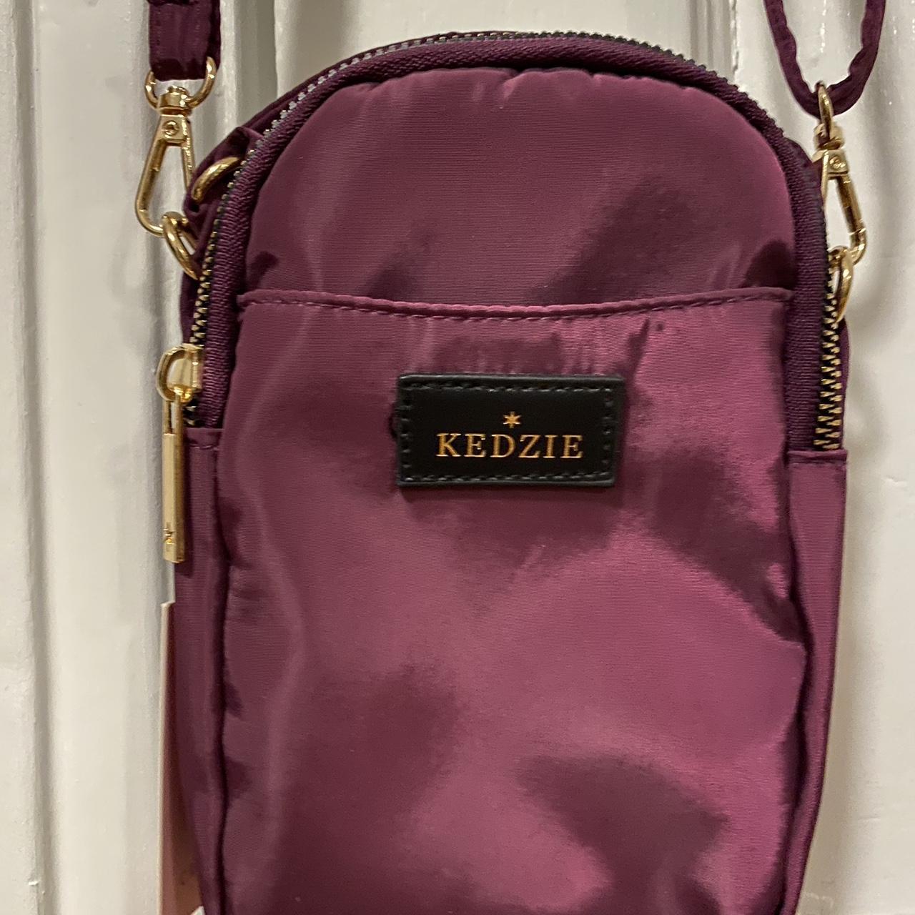 Kedzie CrossBody Bag Purple The size is: - Depop