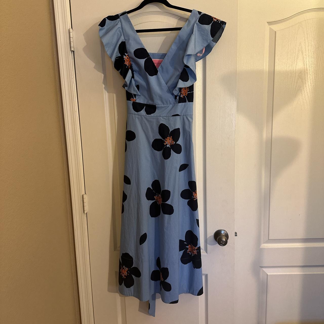 Kate spade grand discount flora poplin midi dress