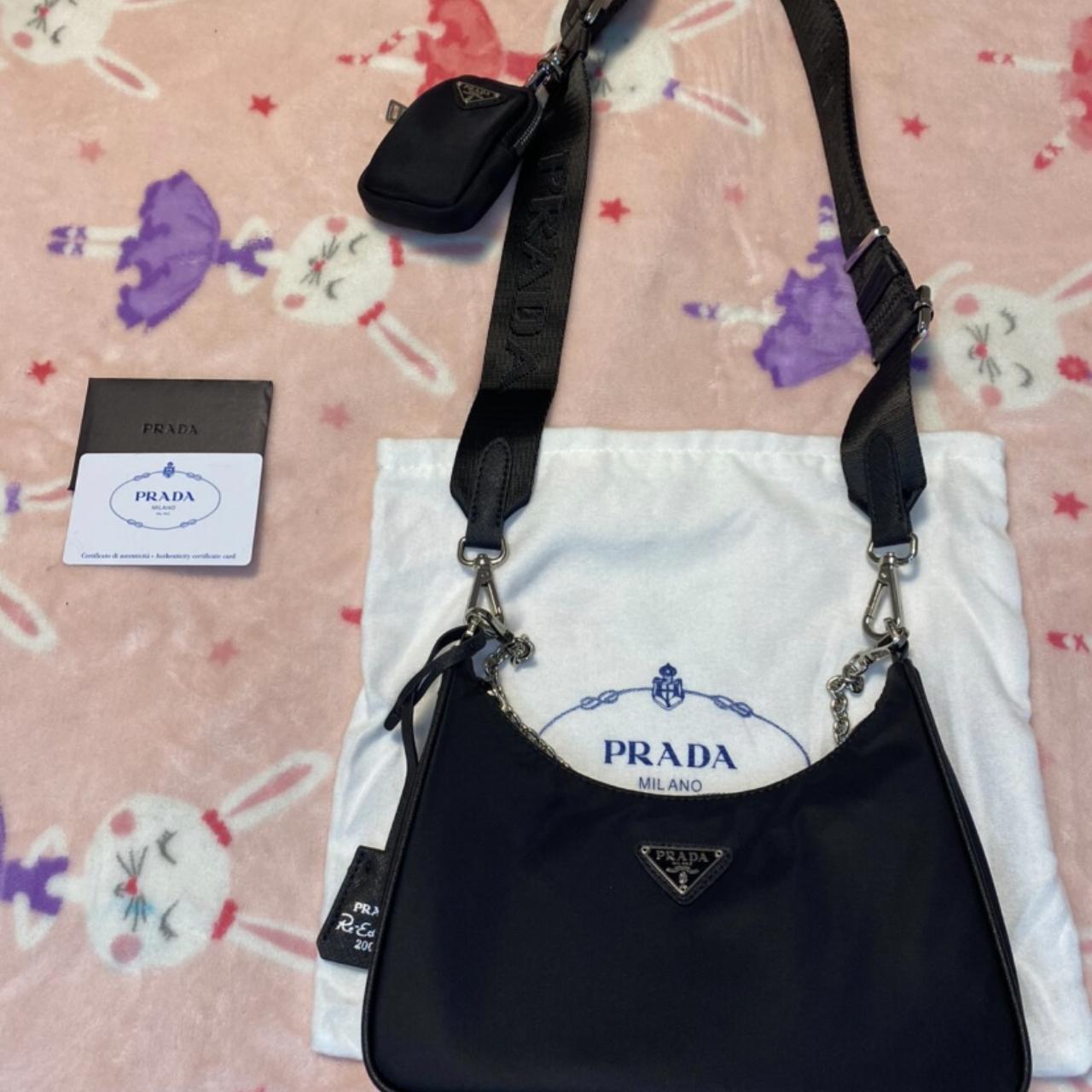 Depop hot sale prada bag