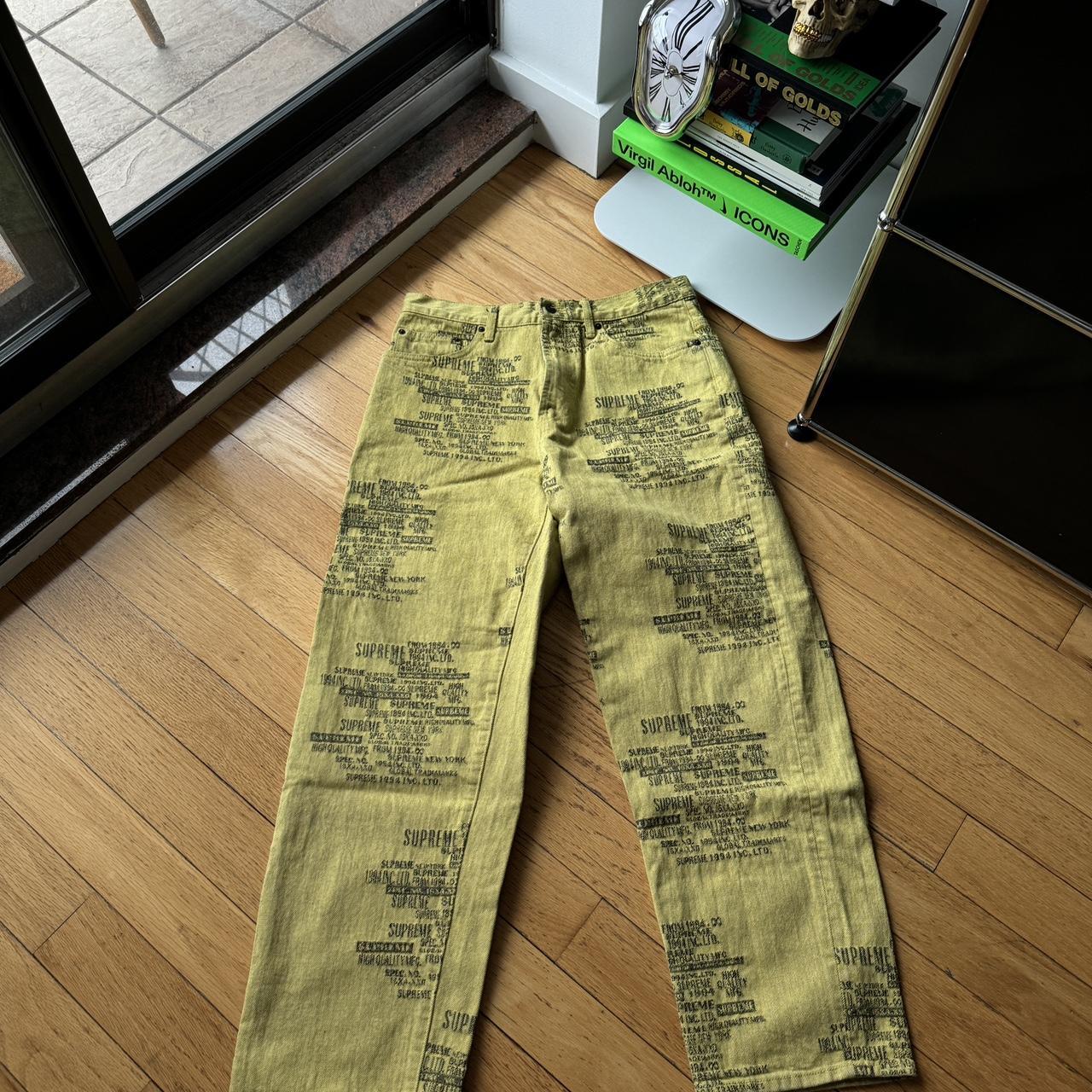 Camel GG-Supreme canvas trousers | Gucci | MATCHES UK