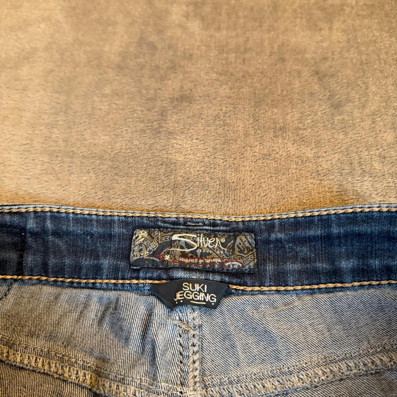 Silver Jeans Co. Women's Leggings - Blue - 29" – … - image 2