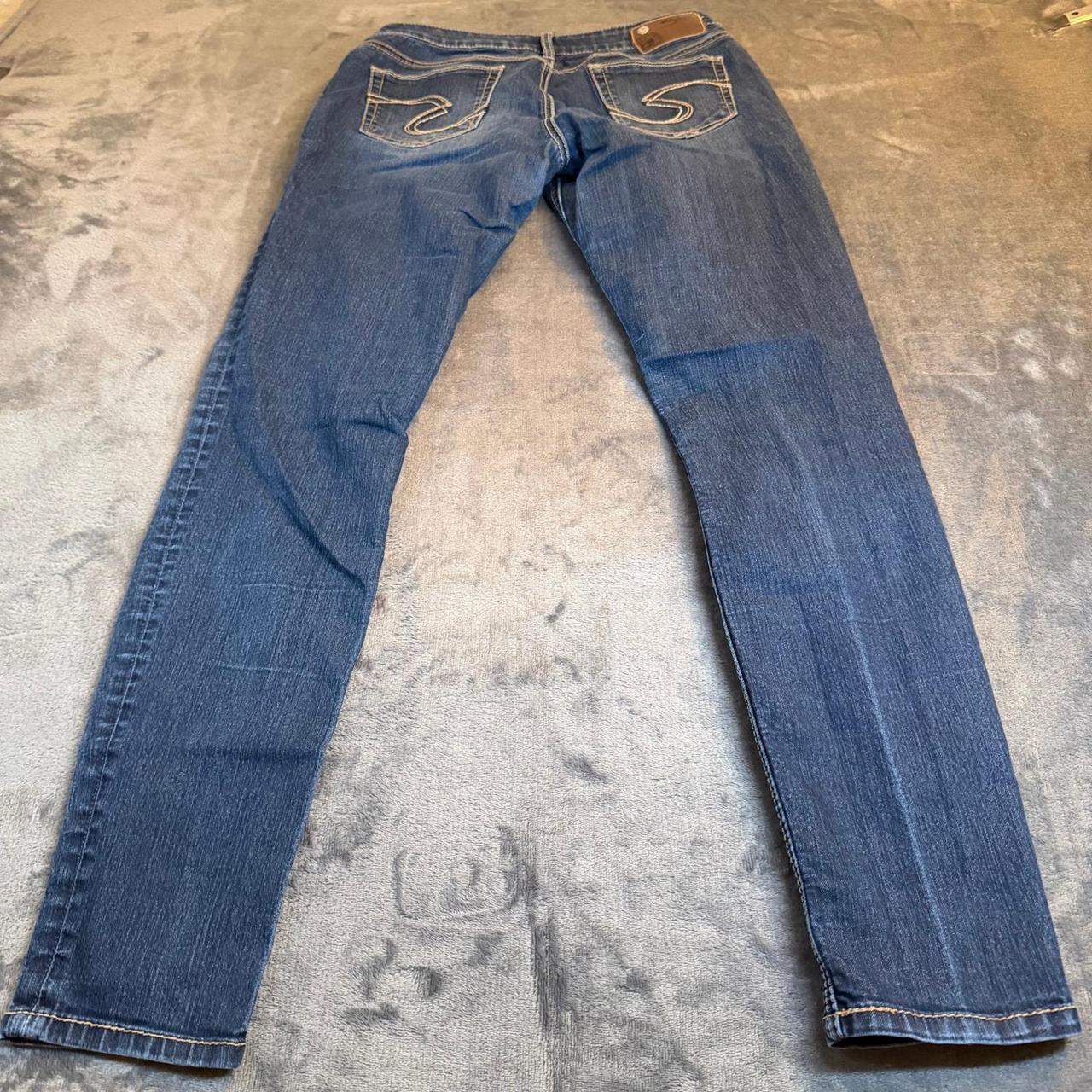 Silver Jeans Co. Women's Leggings - Blue - 29" – … - image 4