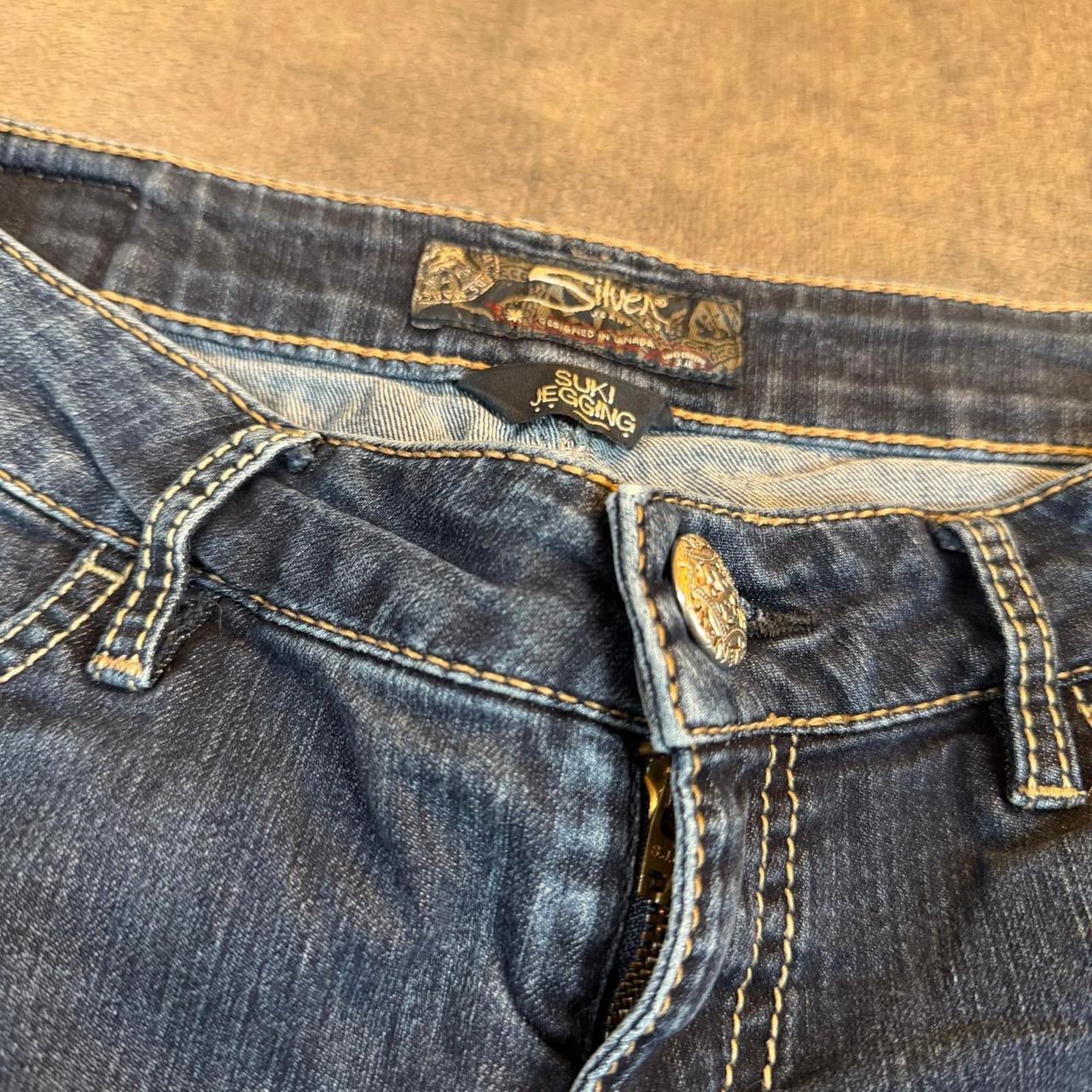 Silver Jeans Co. Women's Leggings - Blue - 29" – … - image 6