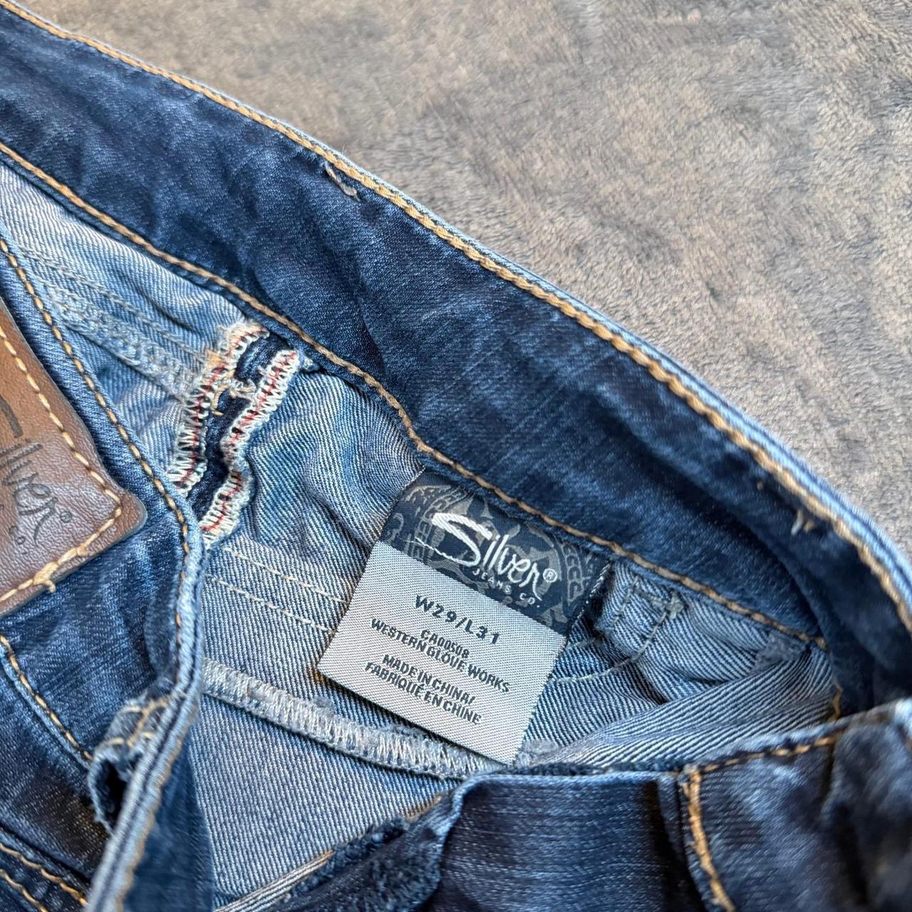 Silver Jeans Co. Women's Leggings - Blue - 29" – … - image 5