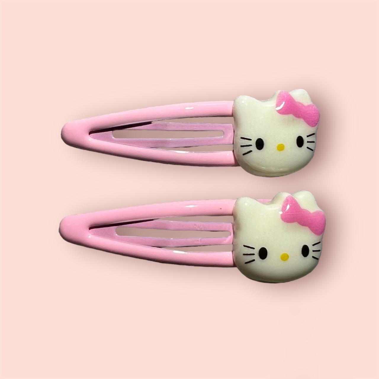 Kitsch x Hello Kitty Jumbo Claw Clip in Pink Kitty Faces