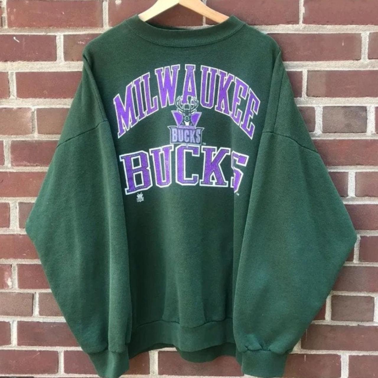 Vintage milwaukee bucks store sweatshirt