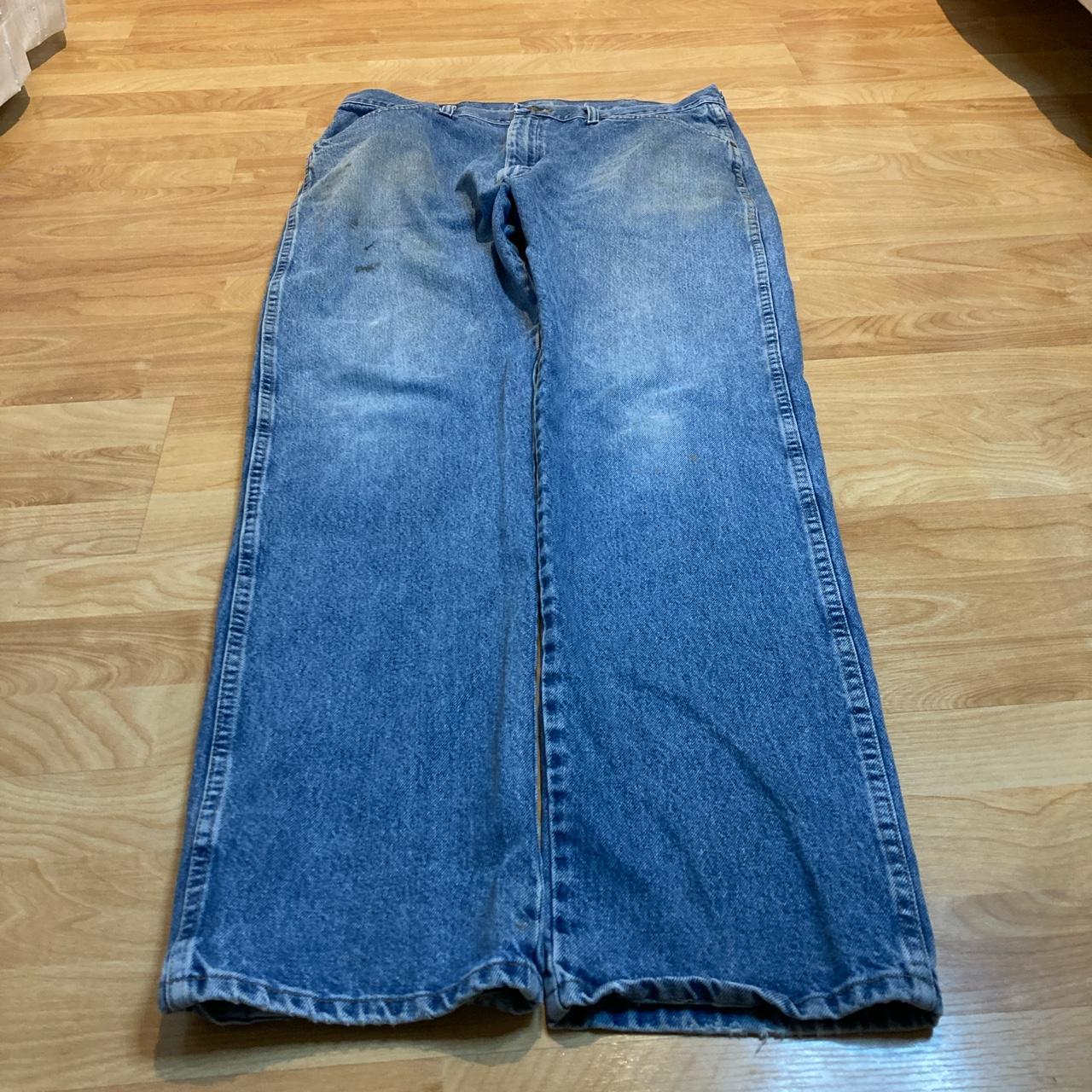 vintage baggy skater jeans size36x34 leg... Depop