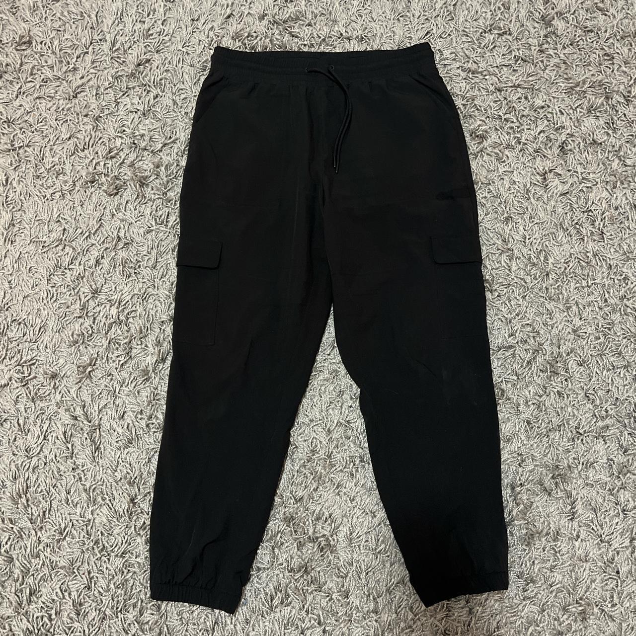 Medium black Old Navy stretchtech jogger... - Depop