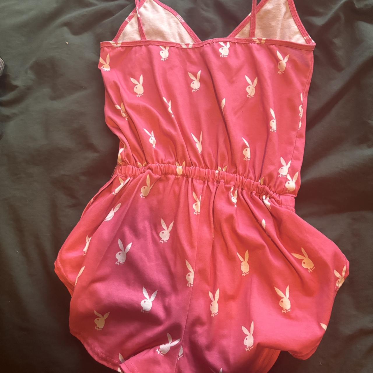 Playboy romper Pink Depop