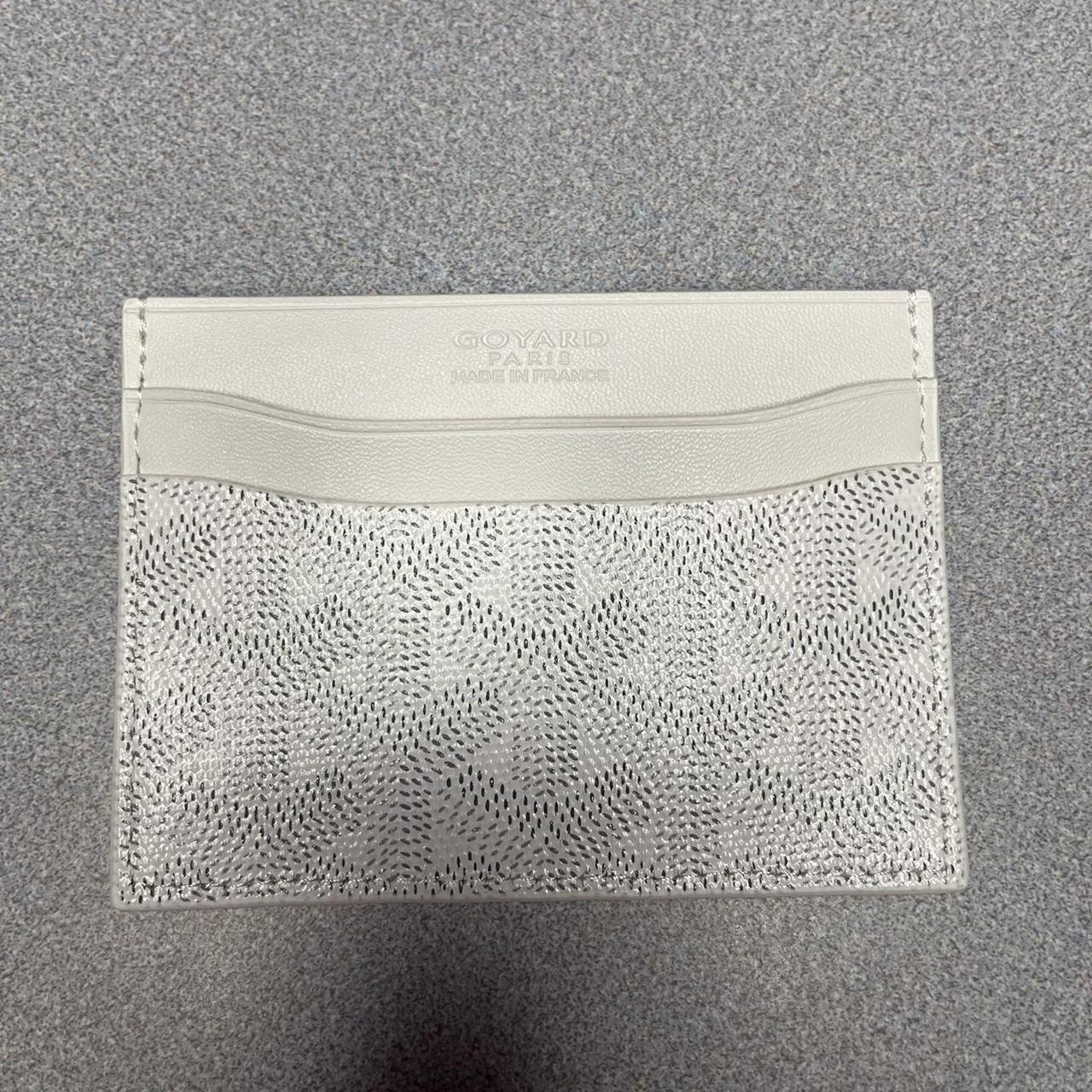 White goyard clearance wallet