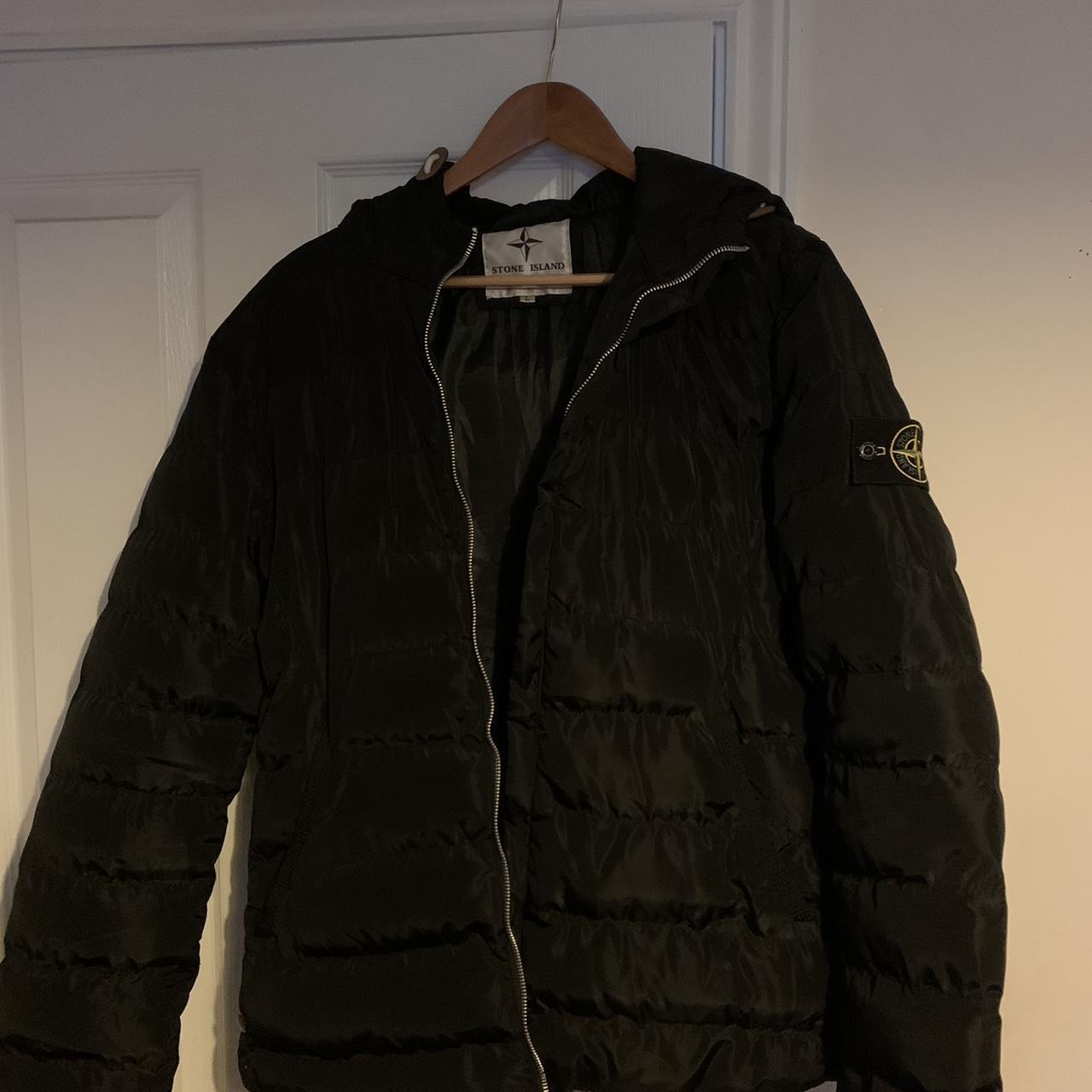 Black Stone Island puffer jacket As can tell from... - Depop