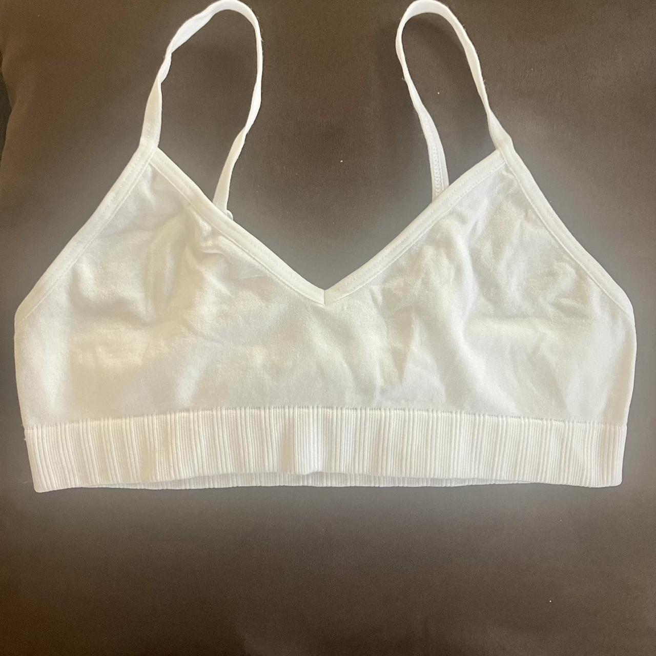 White bralette , Like new!, Never used just remove