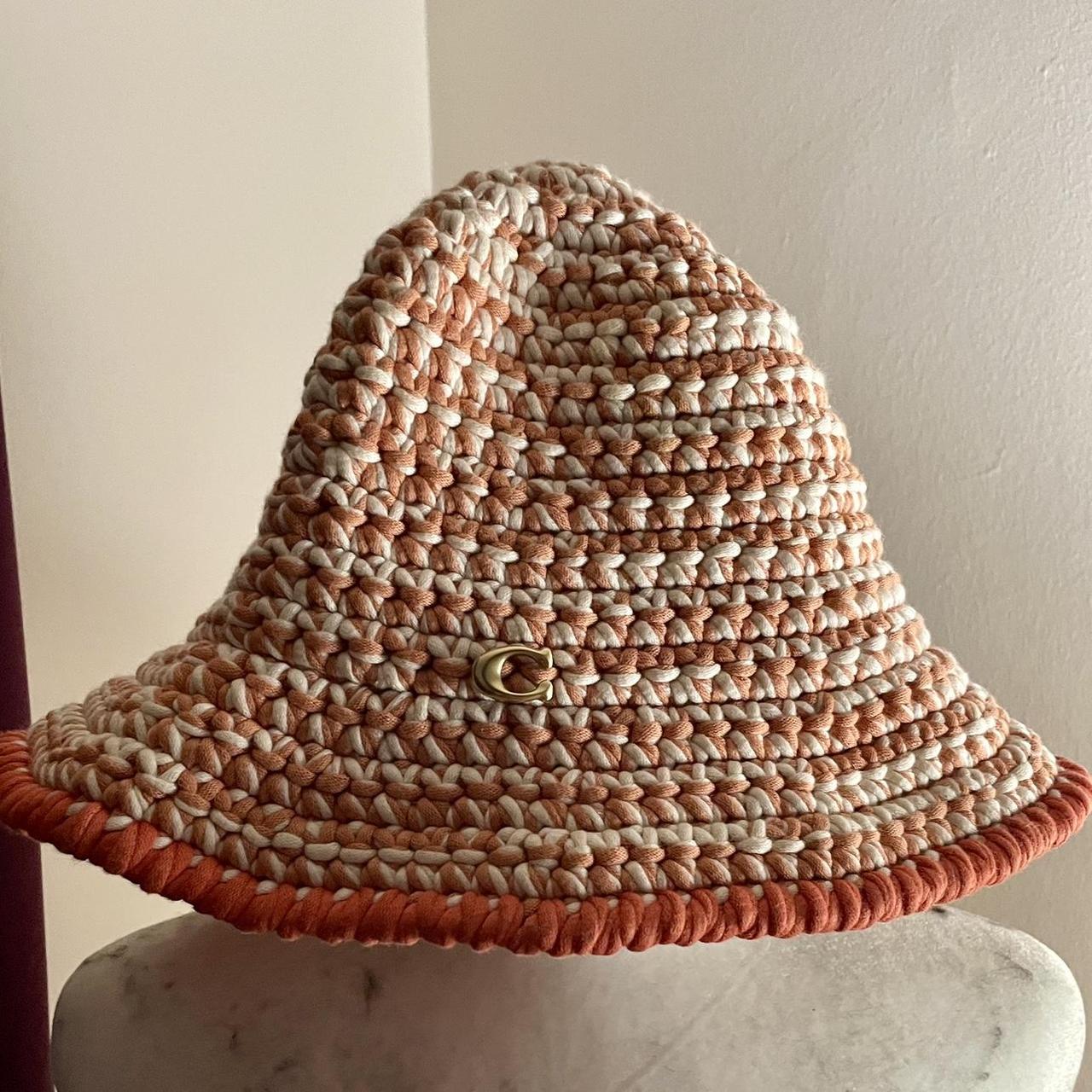Redfish Bucket Hat • tan khaki cream bucket hat • - Depop