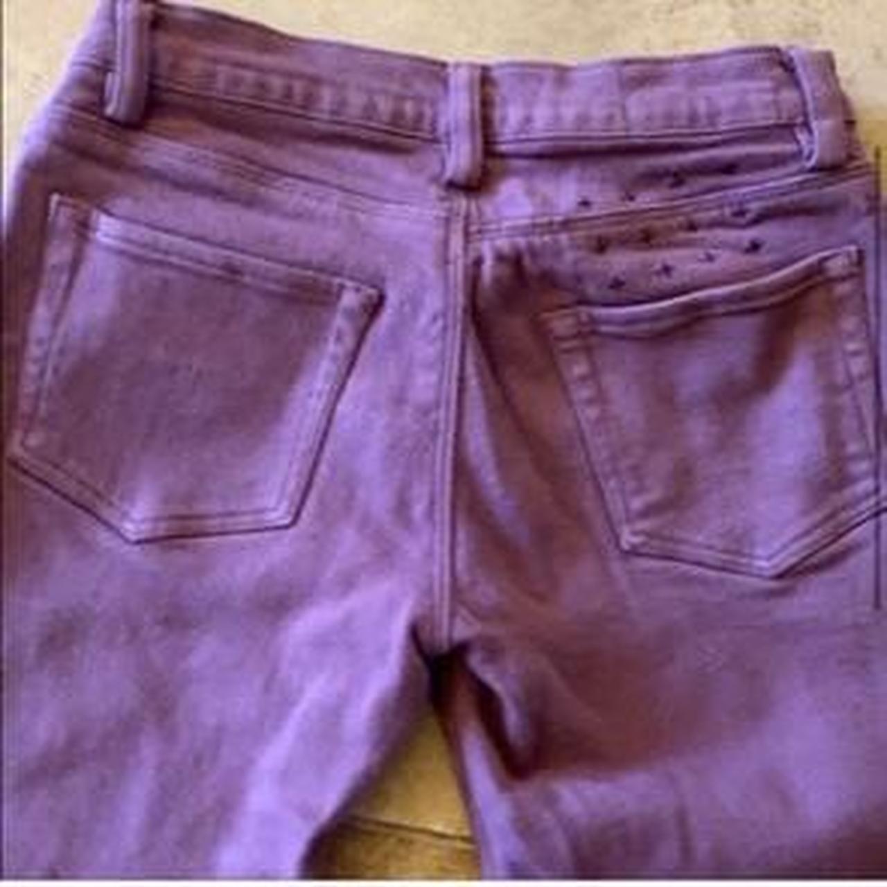 Ksubi Tsubi Purple Skinny Jeans Zipper Ankle in like... - Depop