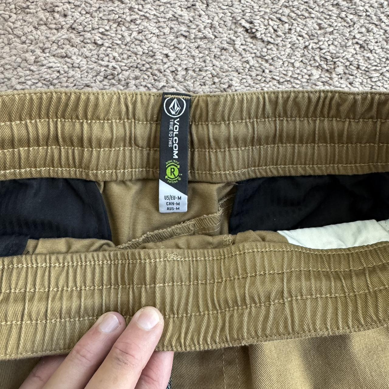 Volcom Men's Shorts - Khaki - M – Volcom khaki sh… - image 3