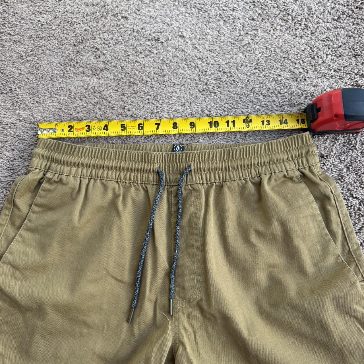 Volcom Men's Shorts - Khaki - M – Volcom khaki sh… - image 4