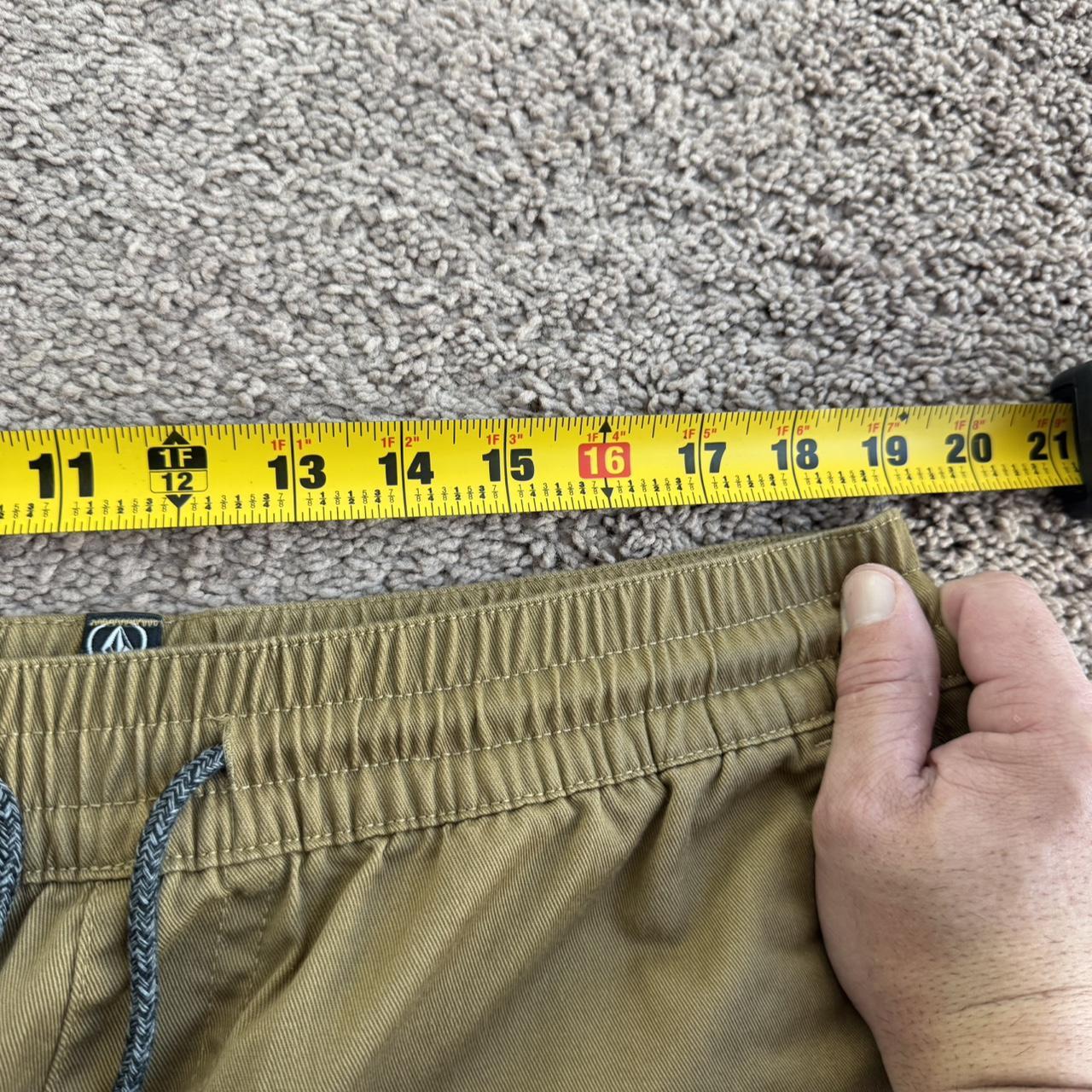 Volcom Men's Shorts - Khaki - M – Volcom khaki sh… - image 5