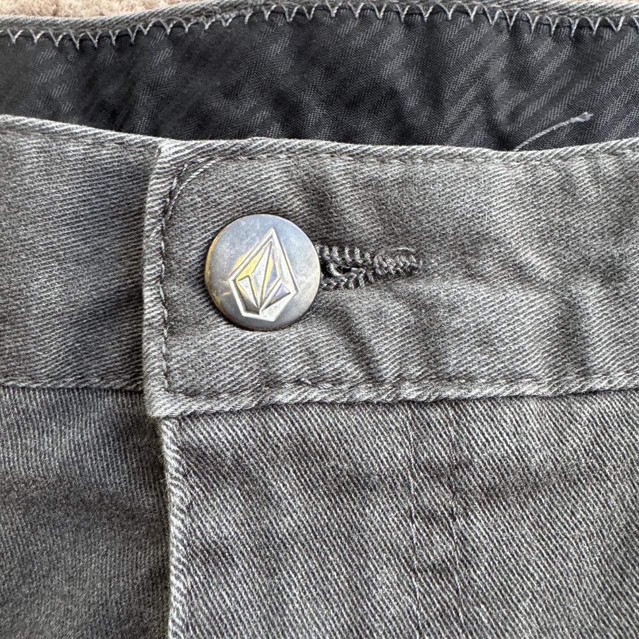 Volcom Men's Shorts - Grey - 32" – Volcom charcoa… - image 3