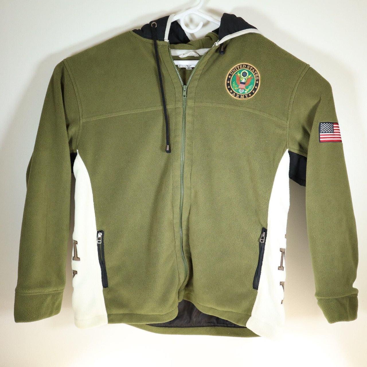 Bradford Exchange US Army Fleece Jacket Coat with