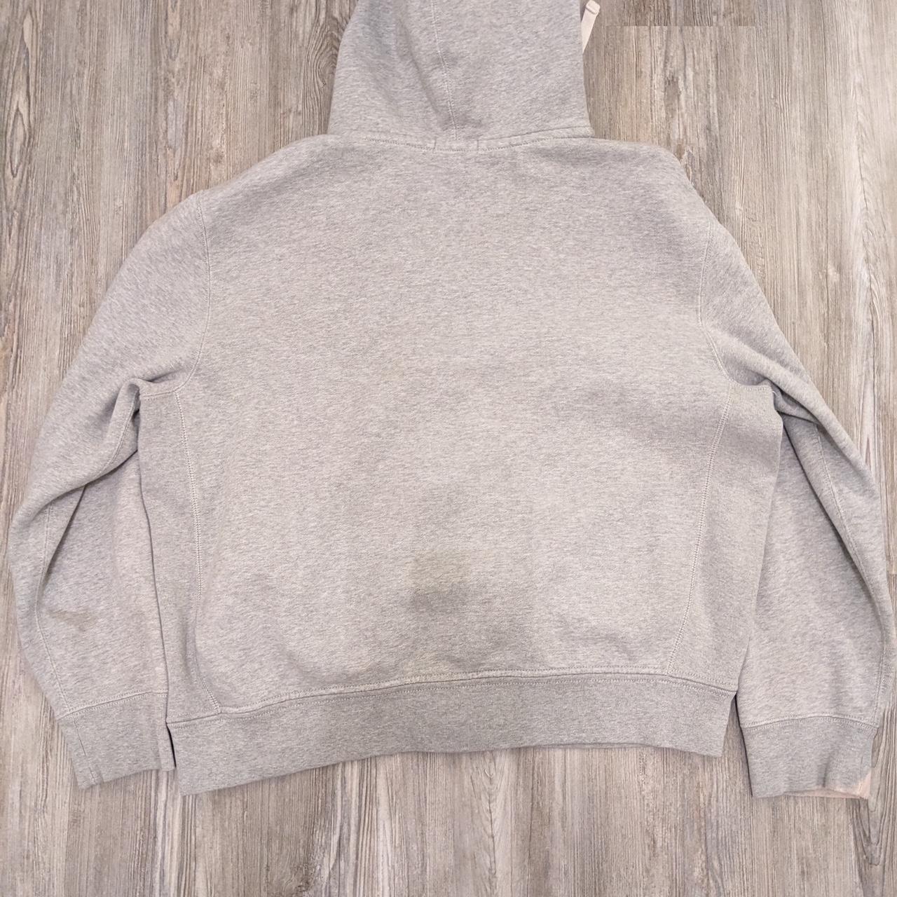 Grey Polo zip up hoodie XXL fits like a Large ⭐️... Depop