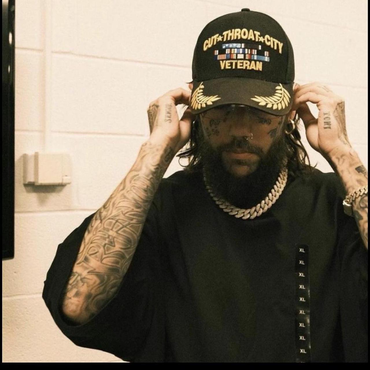 Staff Workforce Cut Throat City Veteran Hat From | Depop