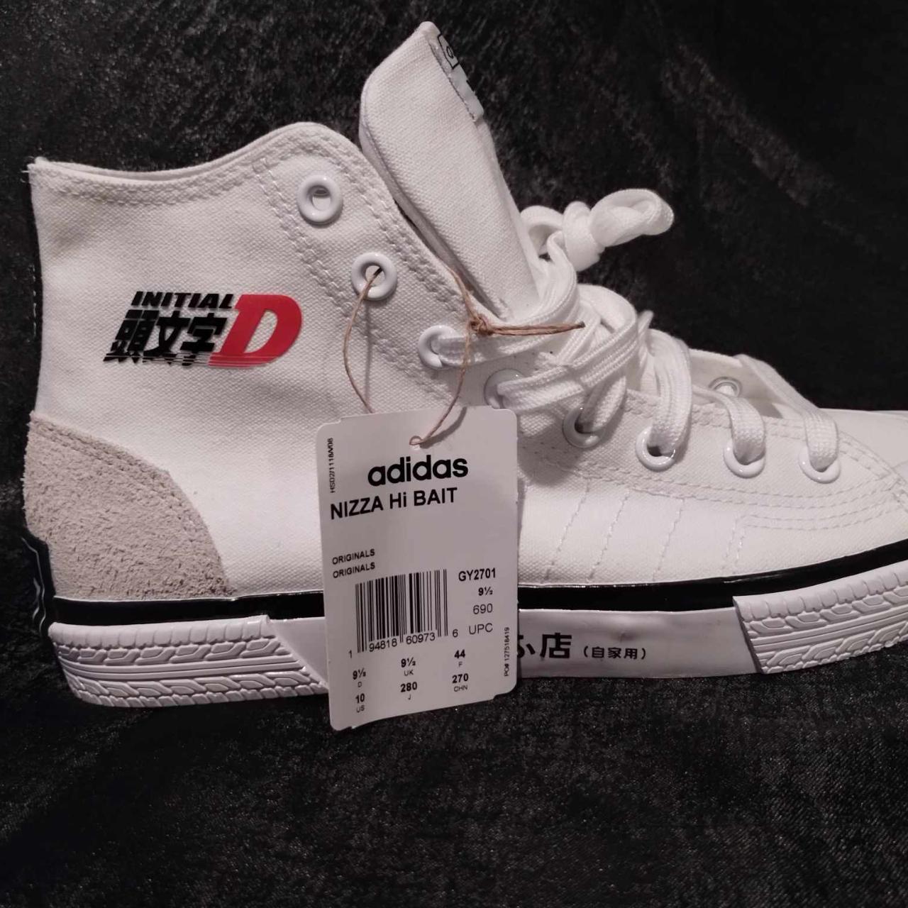 men's adidas initial d bait x nizza high 'toyota | Depop