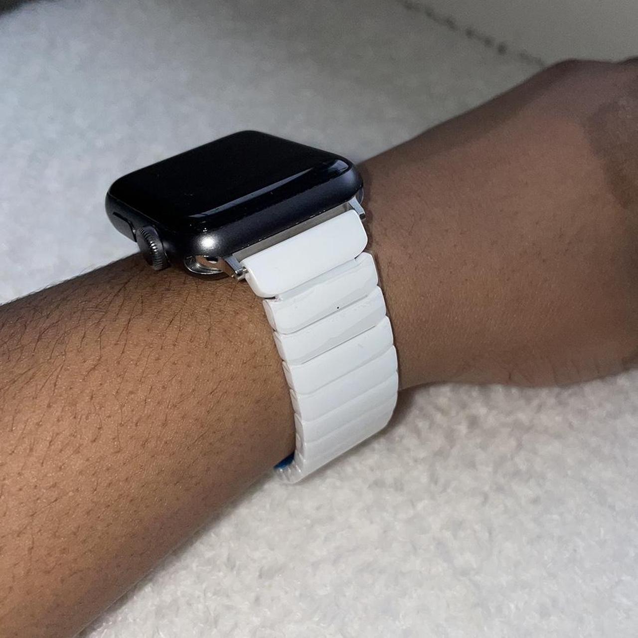 White Apple Watch band Depop