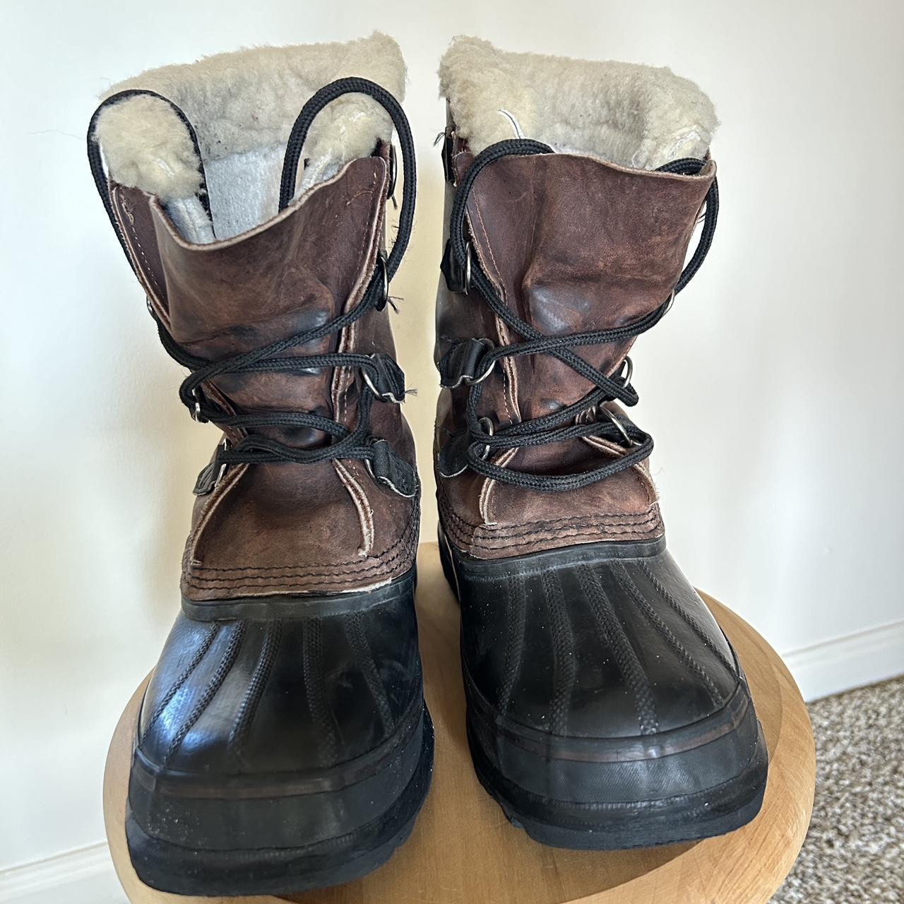 Sorel Bighorn Kaufman Leather uppers Made in... - Depop