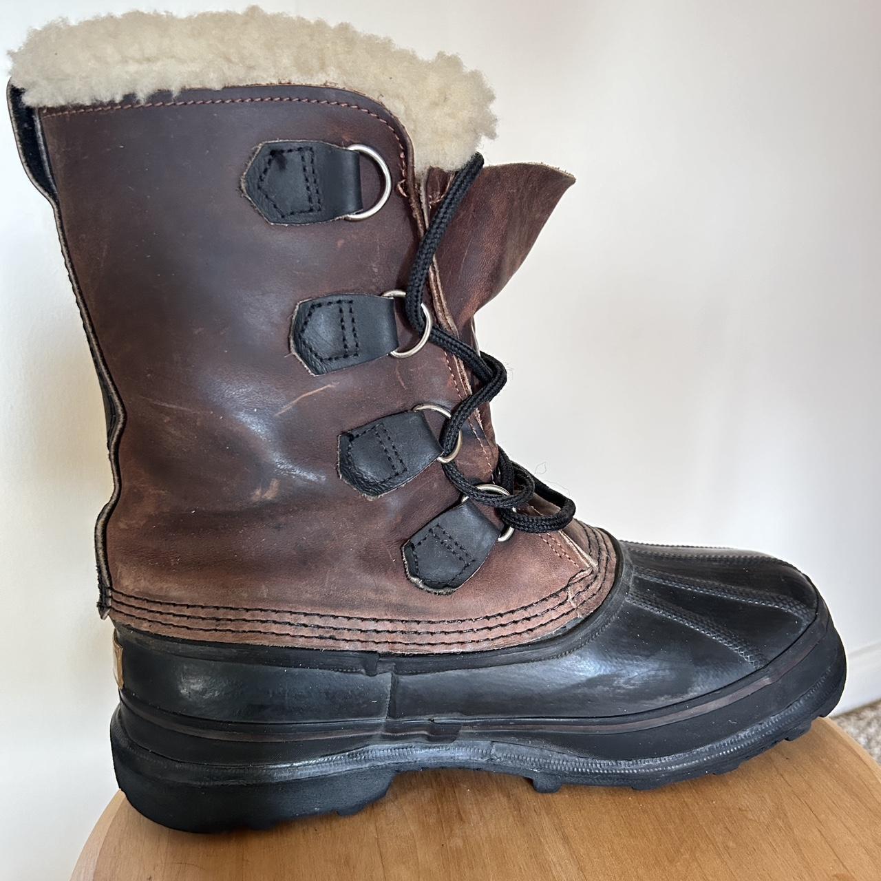 Sorel Bighorn Kaufman Leather uppers Made in... - Depop