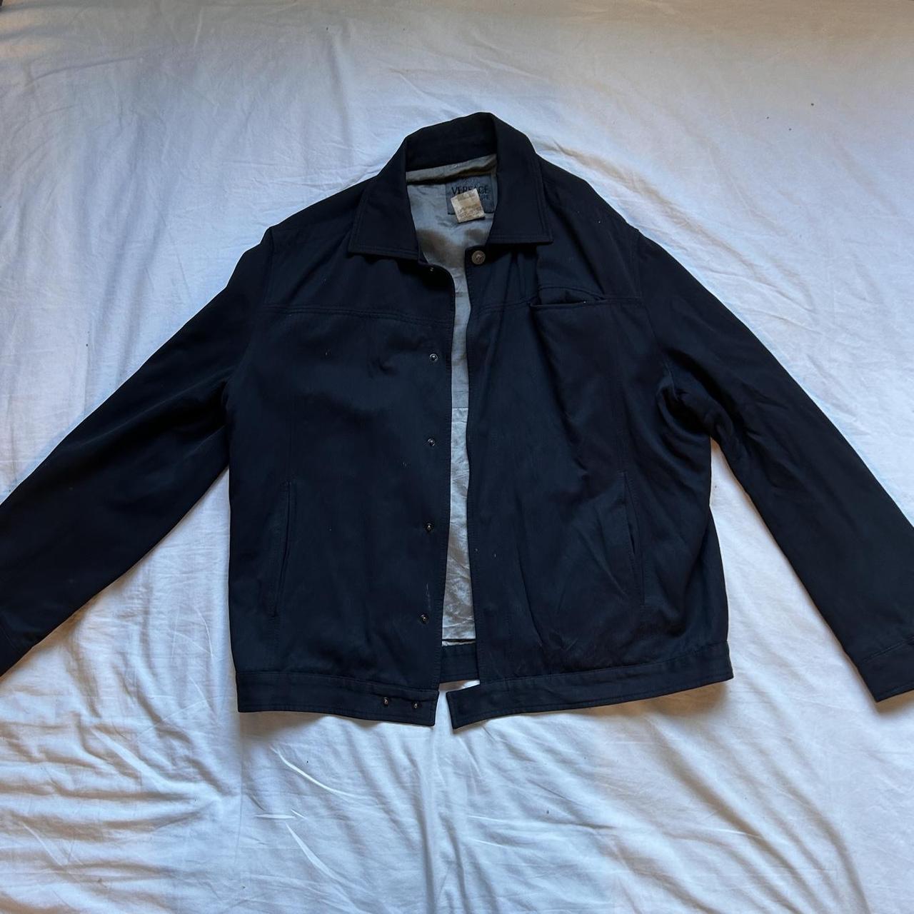 Versace jeans couture luxury jacket size medium... - Depop