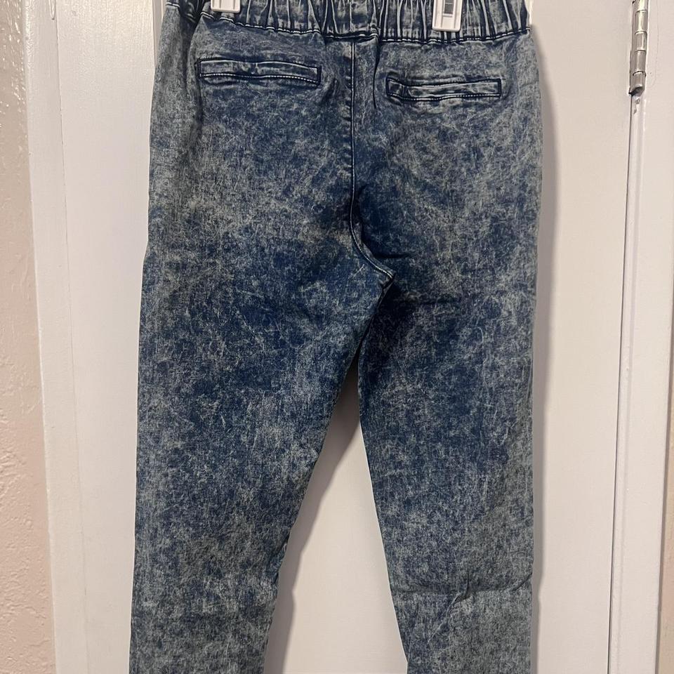 Umbro white pants with long wide leg and slits Depop