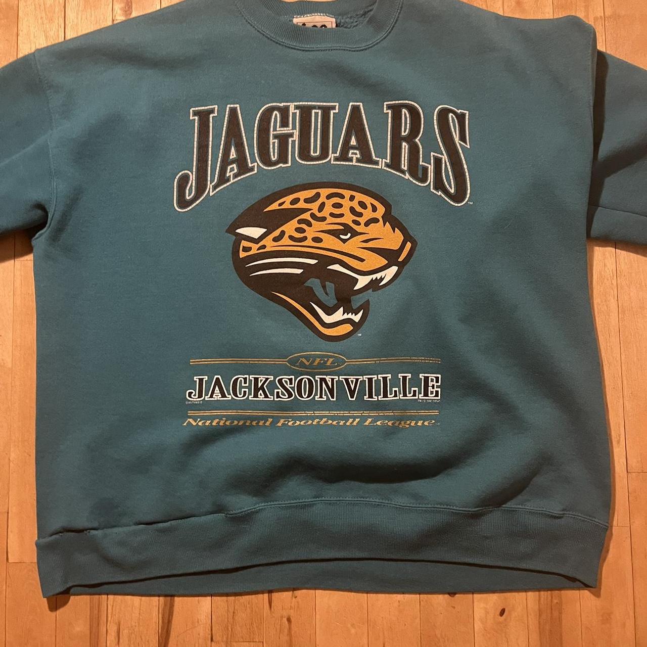 Vintage Jacksonville Jaguars sweatshirt. Perfect... - Depop