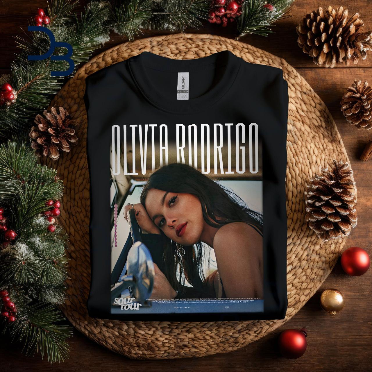 Olivia Rodrigo Merch Sour Shirt  Vintage shirts, Shirts, T shirts