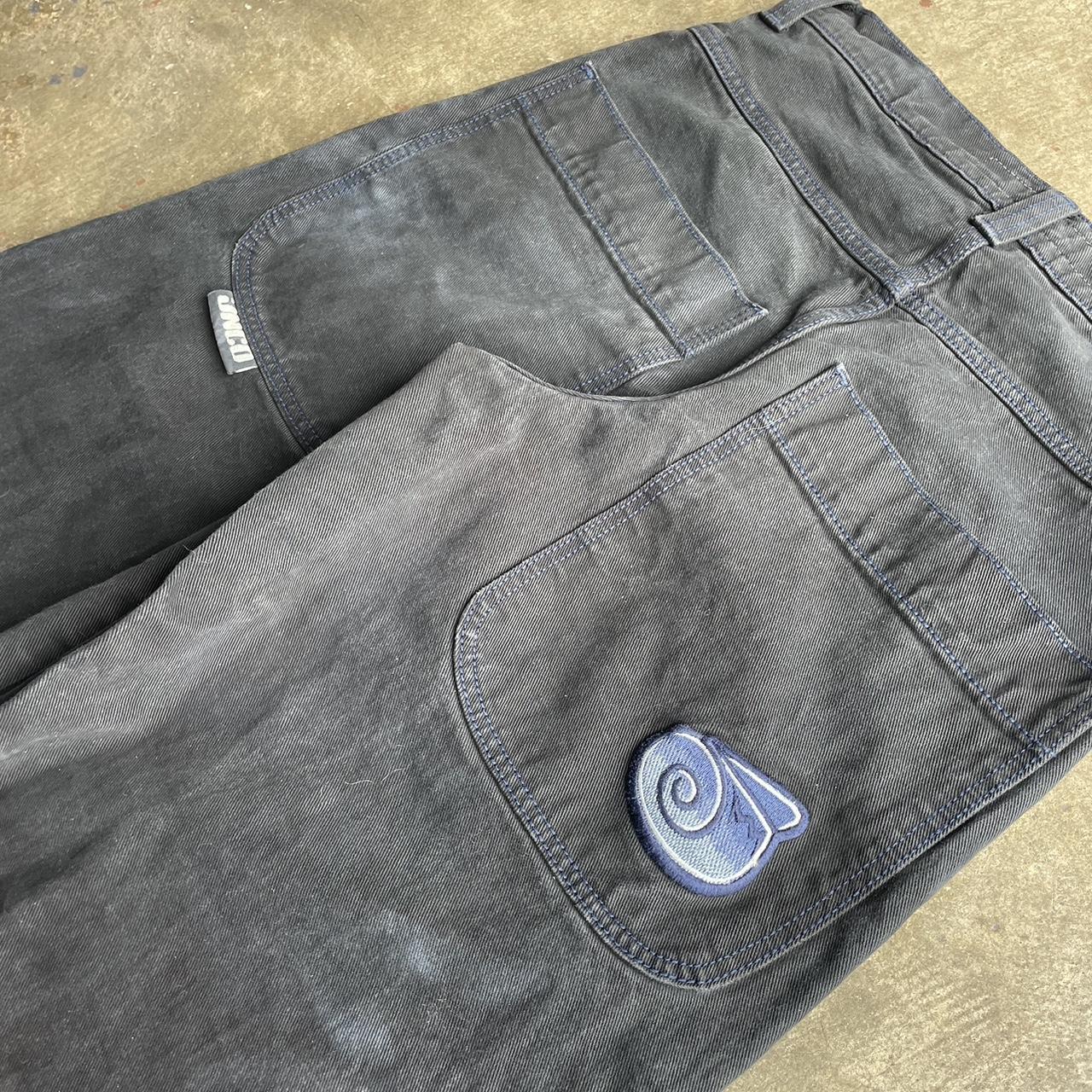 Jnco Jeans Twin Cannon Black Baggy Y K These Jeans Depop