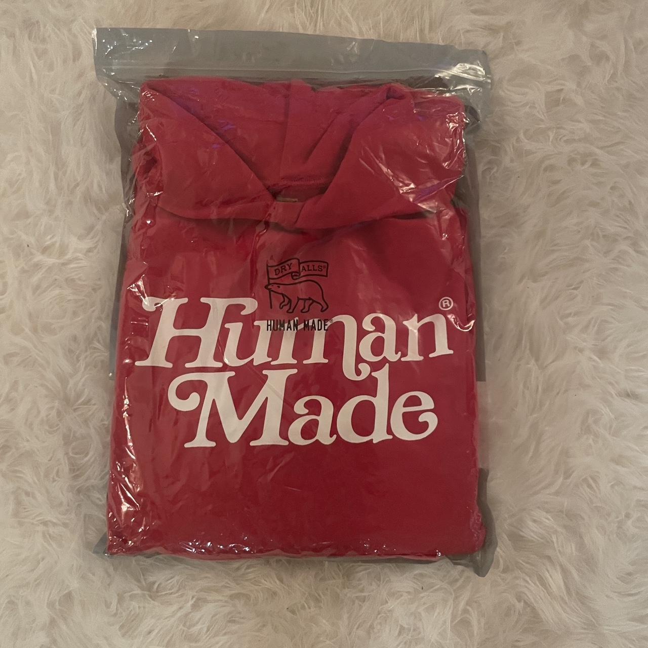 Human made hoodie red hot sale