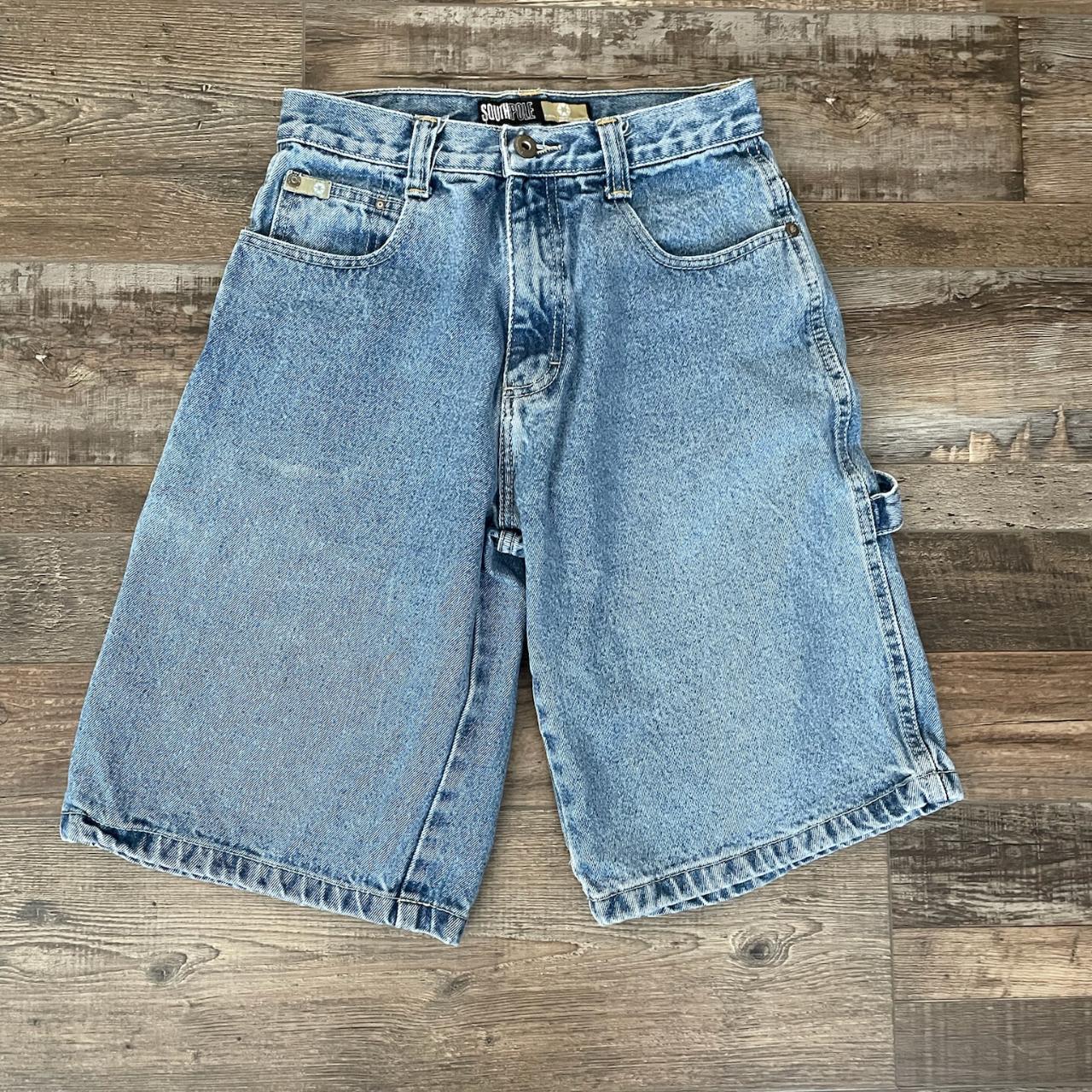 South Pole Carpenter Jean Shorts Tagged 16 Waist:... - Depop