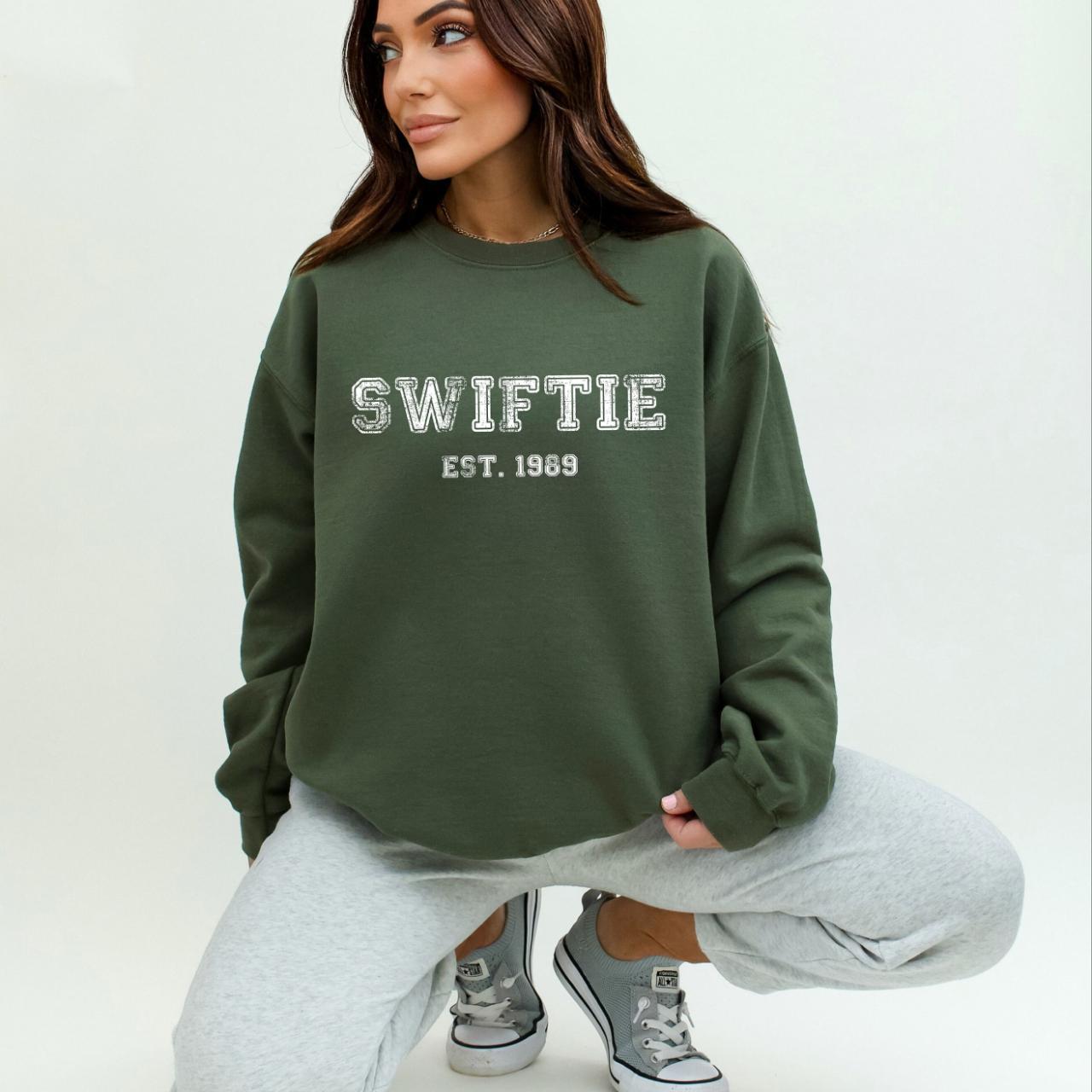 Swiftie Sweatshirt, Swiftie Est 1989 Sweatshirt, The - Depop