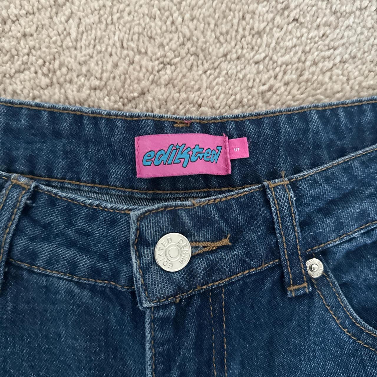 Edikted Women's Low rise Jeans - Black - 4 – EDIK… - image 3