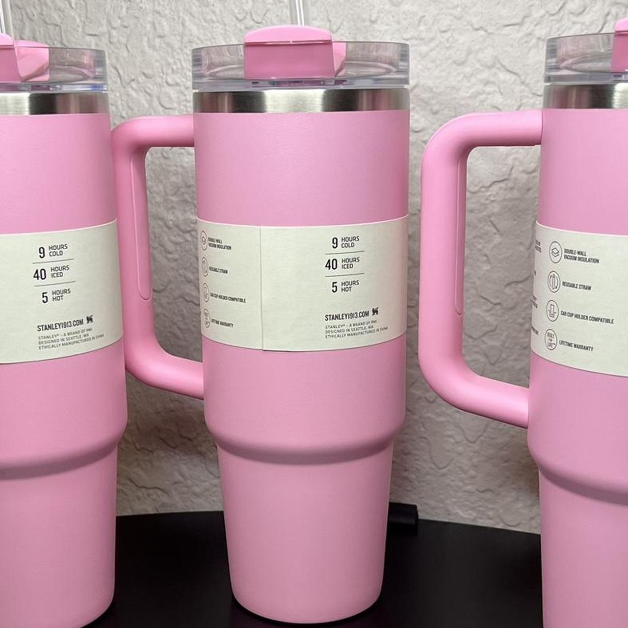 NOW ONLINE…”Camelia Pink” Stanley Quenchers in both 30 oz and 40 oz si, pink  stanley cup