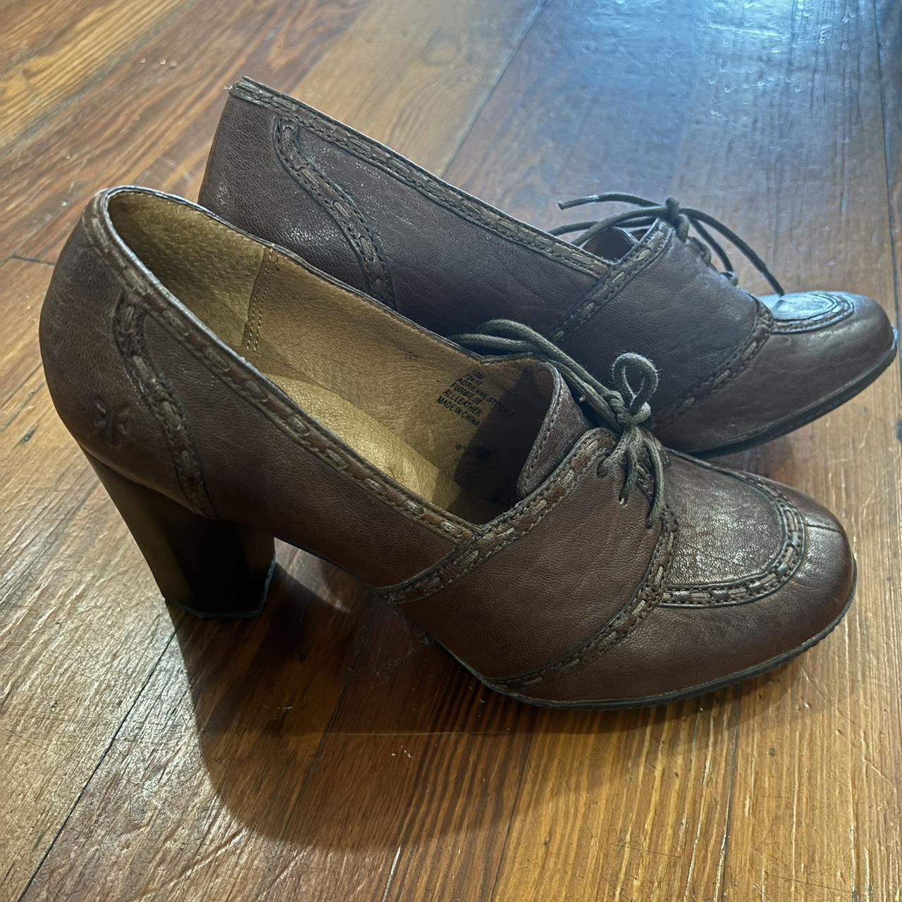 Frye oxford heels deals